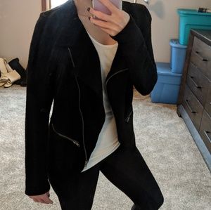 Moto Blazer with Zipper Details
